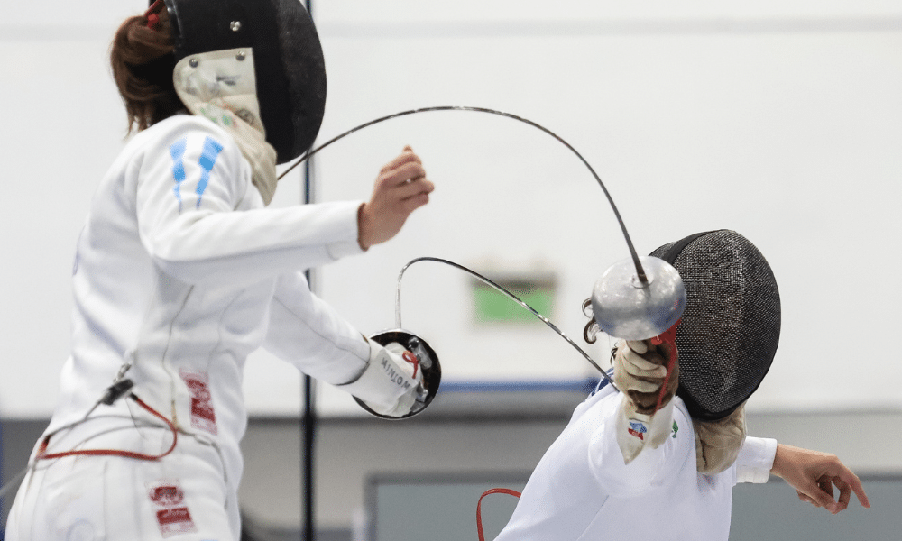 Victoria Vizeu no Grand Prix de Doha de esgrima