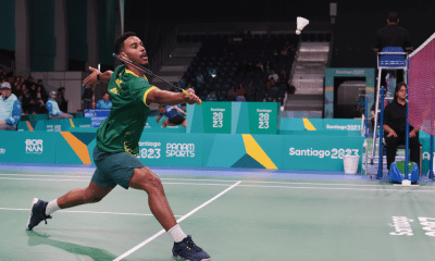 Ygor Coelho no Masters da Tailândia de badminton
