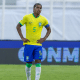 Andrey Santos em partida Brasil x Paraguai pelo Pré-Olímpico de futebol masculino