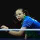 Na imagem, Beatriz Fiore, que disputa o WTT Youth Contender Vila Real em duas categorias.