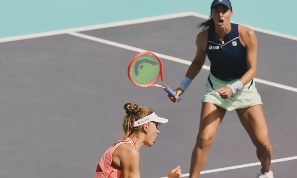 Bia Haddad e Luisa Stefani vibram com vitória na estreia do WTA 500 de Abu Dhabi