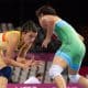 Na imagem, Kamila Barbosa, pivô do pronunciamento da Confederação. Wrestling