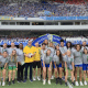 Delegação brasileira presente no Magueirão para acompanhar o Re-Pa