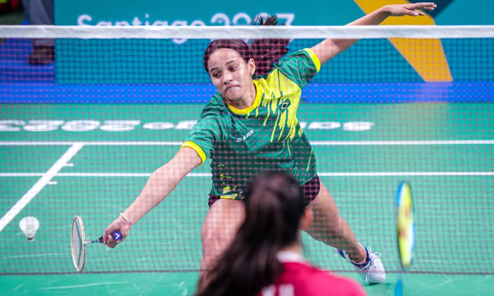 Juliana Vieira Badminton Foto: Wander Roberto/Time Brasil