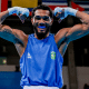 Luiz Oliveira Bolinha Boxe (Foto: Miriam Jeske/COB)