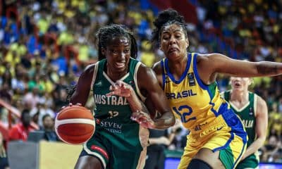 Damiris Brasil x Austrália Pré-Olímpico de basquete feminino