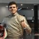 Matheus Becker, jovem esgrimista brasileiro e representante do país na Copa do Mundo Júnior (Divulgação/CBE) Mundial