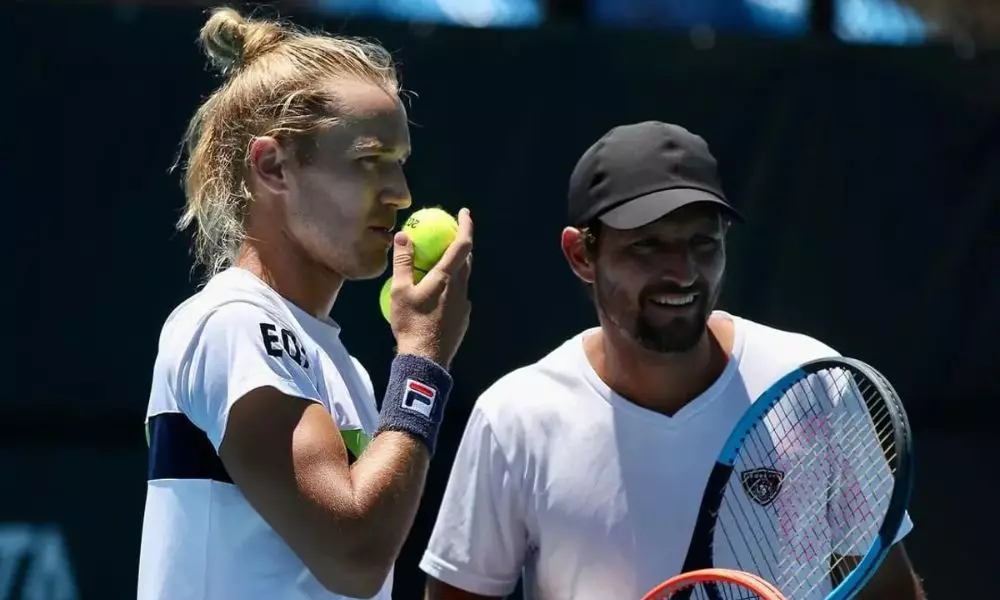 Dupla Rafael Matos e Nicolás Barrientos, presente no ATP de Córdoba (Divulgação/@oursportinglifesa)