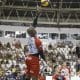 Apan Blumenau na estreia do Sul-Americano de clubes (Foto: Giovanni Silva/Apan Blumenau)