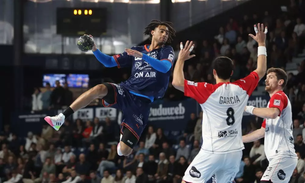 Brasileiro Bryan Monte, jogador do Montpellier e que está na disputa da Champions League (Foto: Patricia Sports)