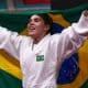 A judoca Alana Maldonado durante os Jogos Paralímpicos de Tóquio 2020 (Foto: Matsui Mikihito/CPB)