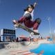 Brasileira Isadora Pacheco em ação no Pro Tour (Foto: Julio Detefon/CBSk)