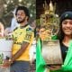 Os brasileiros Filipe Toledo e Rayssa Leal, indicados ao Prêmio Laureus pelo segundo ano consecutivo (Fotos: Brent Bielmann/WSL e Divulgação/SLS)