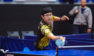 Eric Jouti compete no WTT Feeder de Manchester na Inglaterra