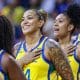 Érika se despede da Seleção Brasileira de basquete feminino após a eliminação no Pré-Olímpico em Belém