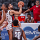 Flamengo e Unifacisa duelando pelo NBB