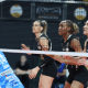 Gabi Guimarães em jogo do Vakifbank pela Champions League de vôlei feminino