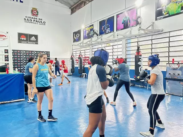 Base de Treinamento do Boxe Feminino. Foto: Otílio Toledo/CBBoxe