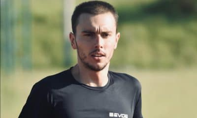 Na imagem, Kauê Willy treinando corrida.
