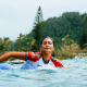 Luana Silva em etapa de Pipeline da WSL