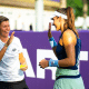 Luisa Stefani e Demi Schuurs no WTA 1000 de Doha
