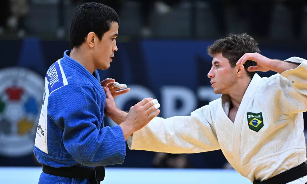 Michel Augusto na pegada do Grand Slam de Baku de judô