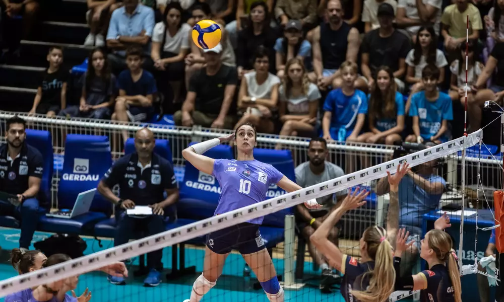 Minas e Barueri se enfrentam na Superliga de vôlei feminino. dealhes ao vivo