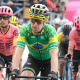 Nícolas Sessler durante a Volta da Colômbia de ciclismo de estrada. Belgrado-Banja Luka