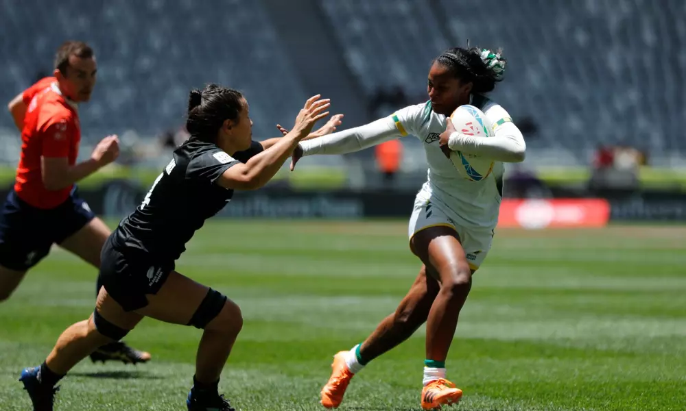 Yaras, a seleção brasileira de rúgbi sevens, em ação no Circuito Mundial da modalidade
