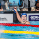 Stephanie Balduccini após prova dos 100m livre no Mundial de Esportes Aquáticos em Doha