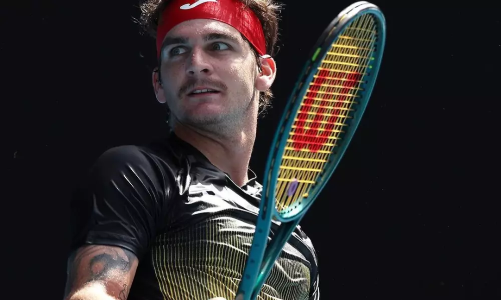 Thiago Wild com a raquete na mão no ATP 250 de Córdoba