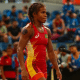 Ana Luiza França no Pan-Americano de wrestling mundial de categorias não olímpicas de wrestling