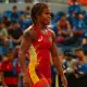 Ana Luiza França no Pan-Americano de wrestling mundial de categorias não olímpicas de wrestling