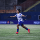 Jogadora do Avaí Kindermann comemora gol sobre o Fluminense na Supercopa Feminina