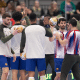 Jogadores do Barça antes de duelo na Champions League de handebol masculino - Haniel e Petrus