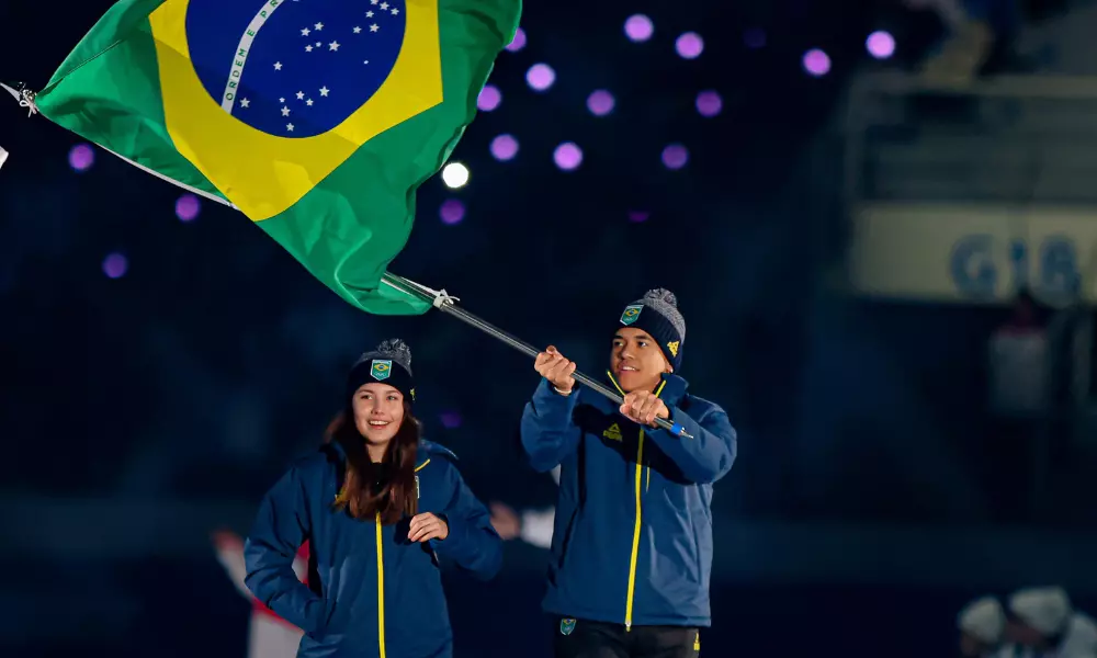 Atletas do Time Brasil na Abertura de Gangwon 2024