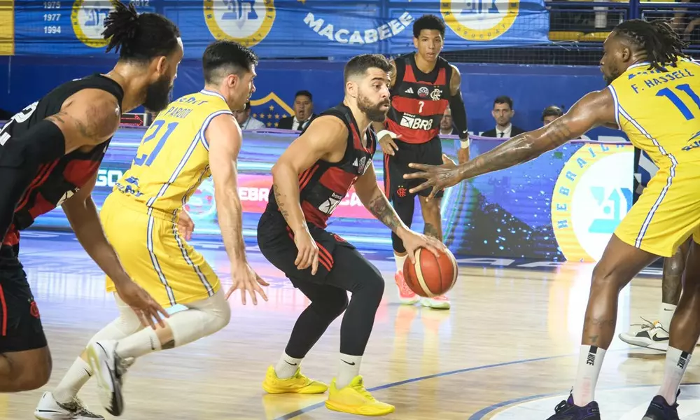 LANCE DO JOGO Flamengo x Hebraica Macabi na BCLA