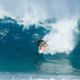 Ítalo Ferreira pega onda em Sunset Beach na WSL