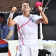 João Fonseca comemora vitória no Rio Open