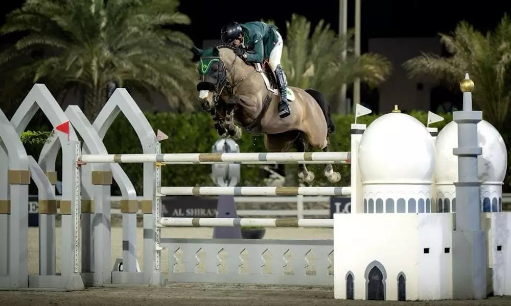 Luiz Felipe de Azevedo Neto Luiz Felipe de Azevedo Filho Luciana Diniz Mariana Chagas copa do mundo sharjah hipismo saltos Celine de Schoonbroodt de Azevedo