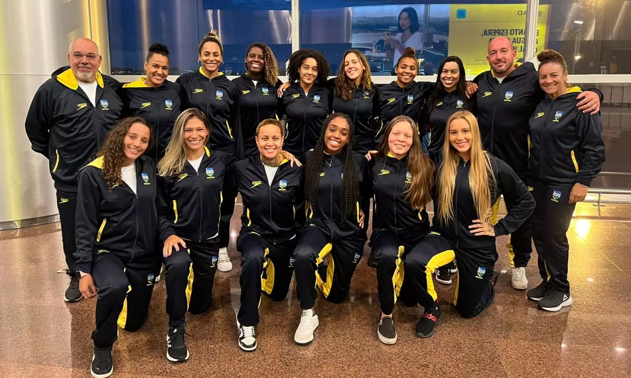 Tabela do Mundial de Polo Aquático feminino doha