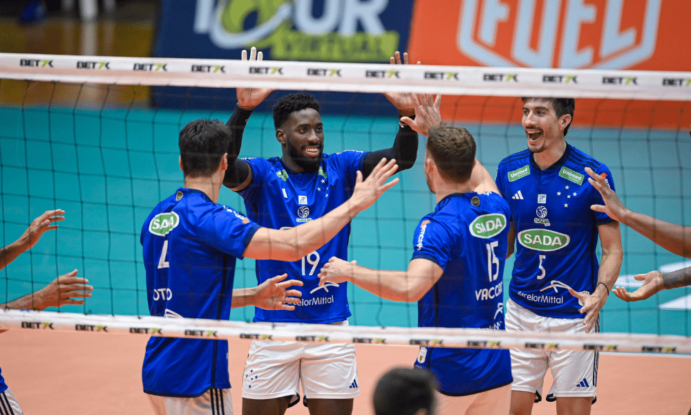 Sada Cruzeiro comemora vitória no Sul-Americano de Clubes