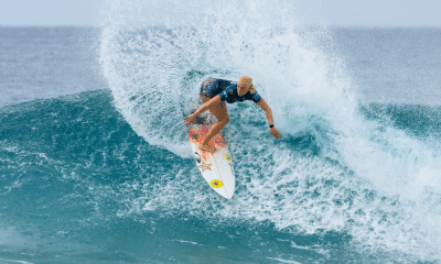 Tatiana Weston-Webb compete na etapa de Pipeline da Liga Mundial de Surfe WSL