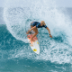 Tatiana Weston-Webb compete na etapa de Pipeline da Liga Mundial de Surfe WSL