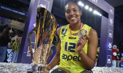 Brasileira Ana Cristina campeã da Copa da Turquia de vôlei