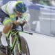 Na imagem, um dos atletas brasileiros que competiram no velódromo do Rio.
