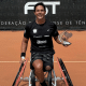 Gustavo Carneiro Curitiba Wheelchair Tennis Open Foto:Divulgação