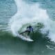 Samuel Pupo em ação na etapa de Peniche da WSL (Damien Poullenot/World Surf League)