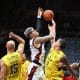 Confronto entre Flamengo e São José pelo NBB (Gilvan de Souza/CRF)