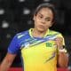 Fabiana Silva em ação nos Jogos de Tóquio (Foto: Badminton Photo)